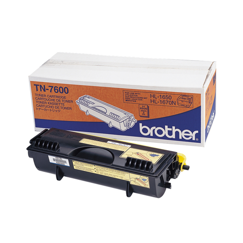 Brother TN7600 Cartouche de toner 1 pièce(s) Original Noir