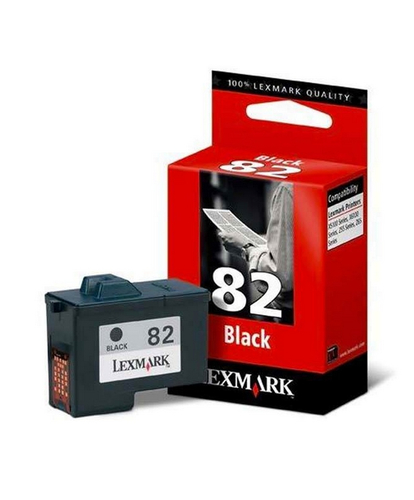 Lexmark #82 Black Print Cartridge cartouche d'encre Original Noir