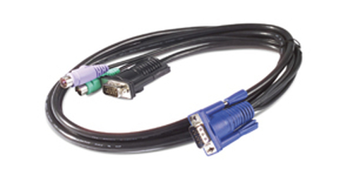 APC 1.8m KVM PS/2 Cable câble kvm Noir 1,8 m