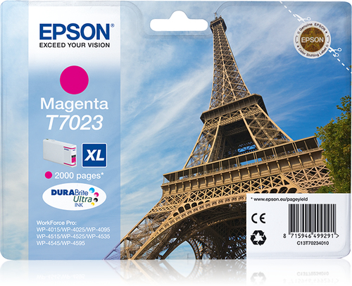 Encre Magenta XL "Tour Eiffel" (2 000 p)