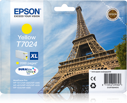 Encre Jaune XL "Tour Eiffel" (2 000 p)