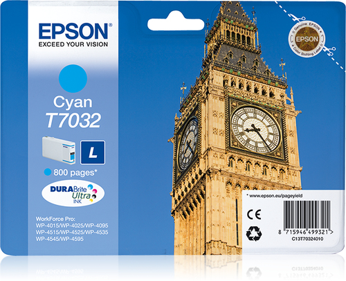 Encre Cyan L "Big Ben" (800 p)