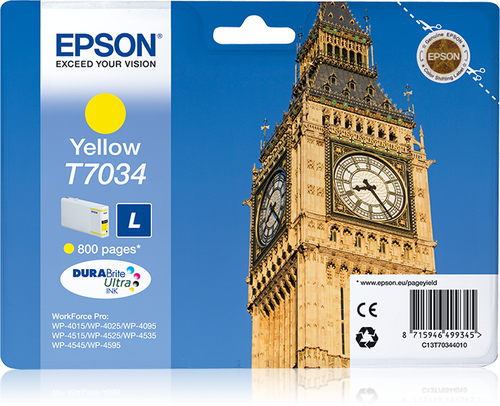 Encre Jaune L "Big Ben" (800 p)