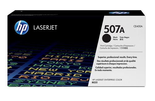 507A toner LaserJet noir authentique