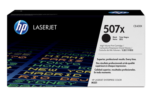 507X toner LaserJet noir grande capacité authentique