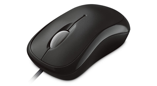 Basic Optical Mouse for Business, USB, Noir