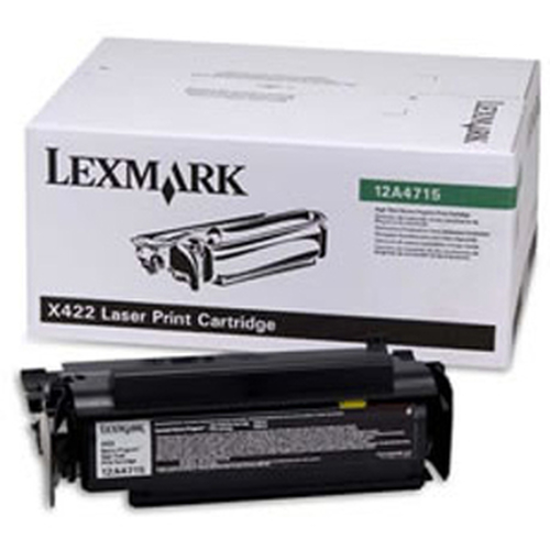 Lexmark X422 High Yield Return Program Print Cartridge Cartouche de toner Original Noir