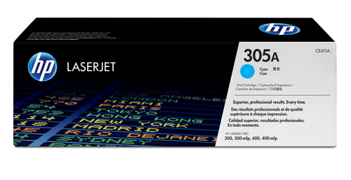 305A toner LaserJet cyan authentique