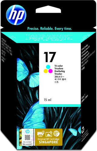 17 cartouche d'encre trois couleurs authentique