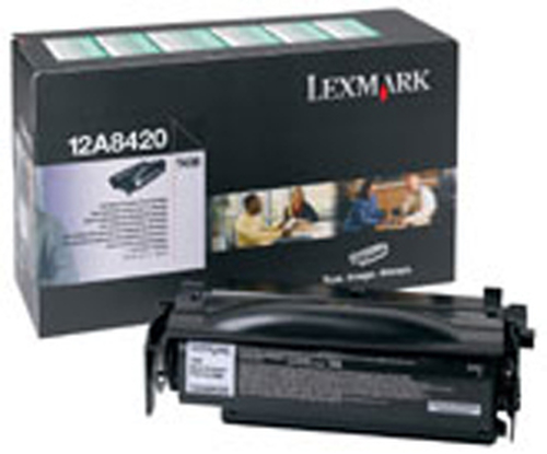 Lexmark T430 Return Program Print Cartridge Cartouche de toner Original Noir