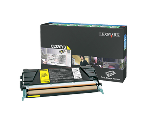 Lexmark C5220YS Cartouche de toner 1 pièce(s) Original Jaune