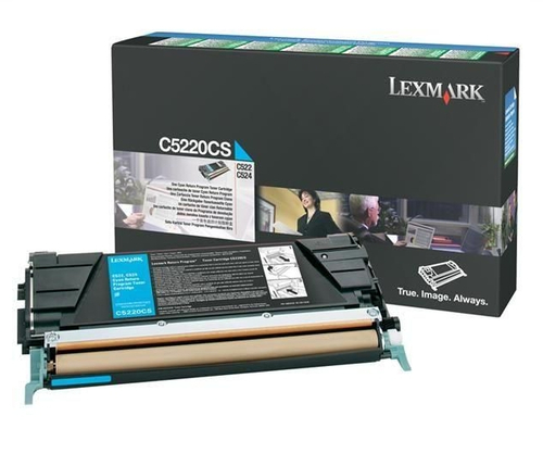 Lexmark C5220CS Cartouche de toner 1 pièce(s) Original Cyan