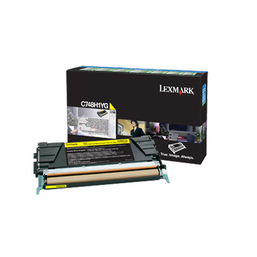 Lexmark C748H1YG Cartouche de toner 1 pièce(s) Original Jaune