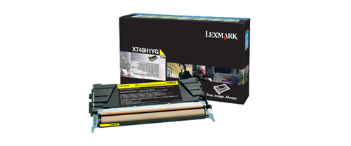 Lexmark X748H1YG Cartouche de toner 1 pièce(s) Original Jaune