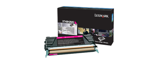 Lexmark X748H2MG Cartouche de toner 1 pièce(s) Original Magenta