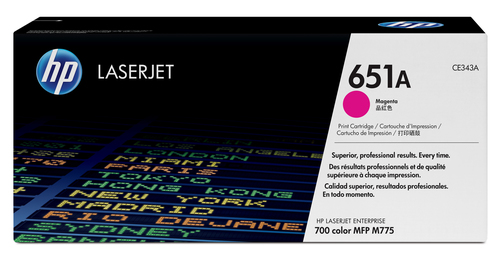 651A toner LaserJet magenta authentique