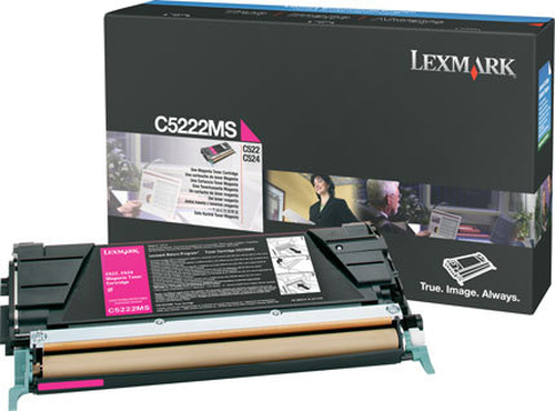 Lexmark Magenta Toner Cartridge for C52x Cartouche de toner Original