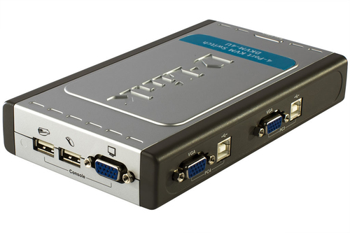 DKVM-4U - 4x USB 2.0, 4x VGA, 2048 x 1536