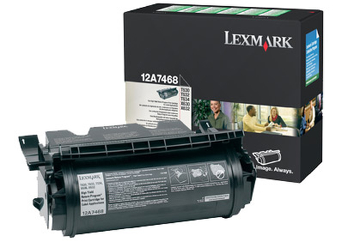 Lexmark 12A7468 Cartouche de toner 1 pièce(s) Original Noir