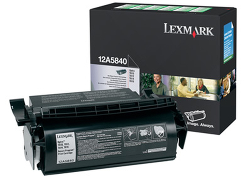 Lexmark 12A5840 Cartouche de toner 1 pièce(s) Original Noir