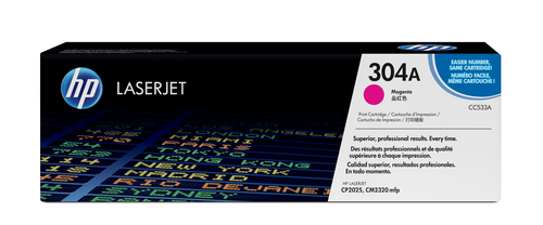 304A toner LaserJet magenta authentique