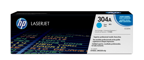 304A toner LaserJet cyan authentique