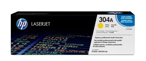 304A toner LaserJet jaune authentique