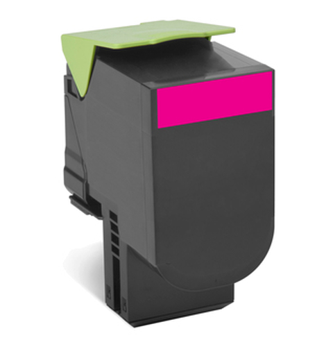 Lexmark 80C8HM0 Cartouche de toner 1 pièce(s) Original Magenta