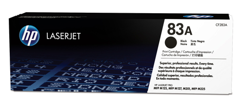 83A toner LaserJet noir authentique