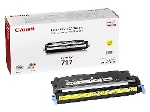 Canon 717Y Cartouche de toner Original Jaune