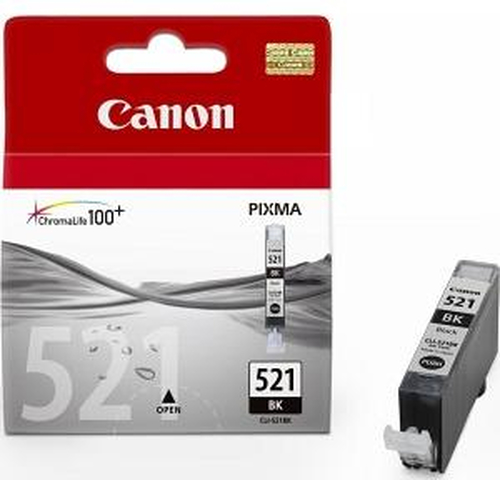 Canon CLI-521BK Cartouche de toner 1 pièce(s) Original Noir