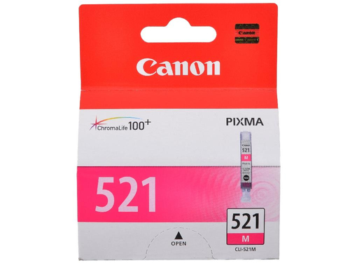 Canon CLI-521M Cartouche de toner 1 pièce(s) Original Magenta