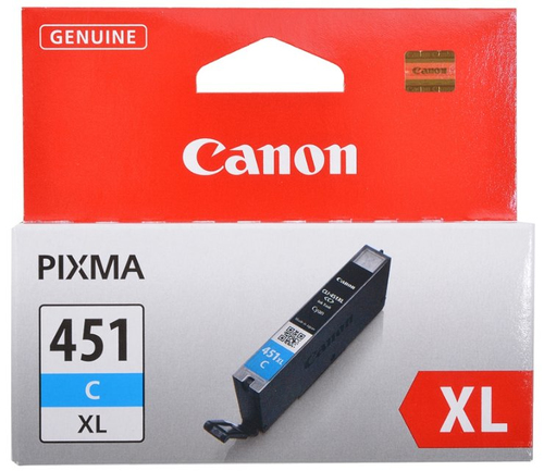 Canon CLI-451C Cartouche de toner 1 pièce(s) Original Cyan