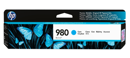 980 Cartouche d'encre cyan authentique