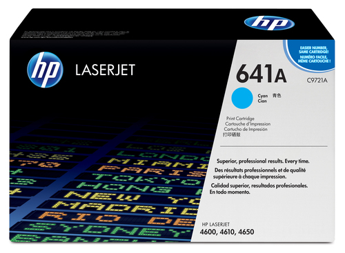 641A toner LaserJet cyan authentique