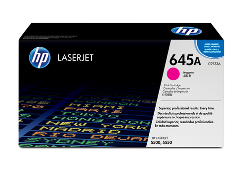 645A toner LaserJet magenta authentique