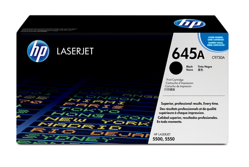 645A toner LaserJet noir authentique