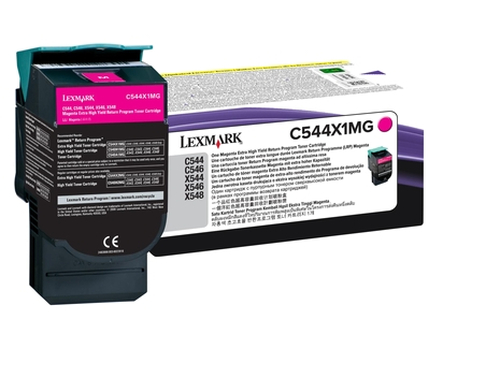 Lexmark C544X1MG Cartouche de toner Original Magenta