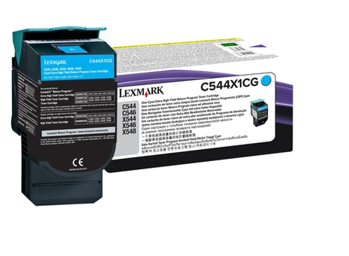 Lexmark Cartouche LRP Cyan C544, X544 4000 pages