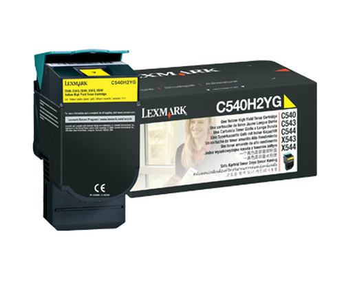 Lexmark C540H2YG Cartouche de toner 1 pièce(s) Original Jaune