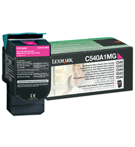 C54x, X54x cartouche toner magenta Return Programme (1K)