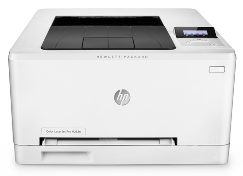 Color LaserJet Pro M252n, Laser, 600 x 600dpi, 18ppm, A4, 800MHz, 128MB, LCD