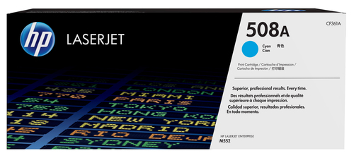 508A Cyan Original LaserJet Toner Cartridge