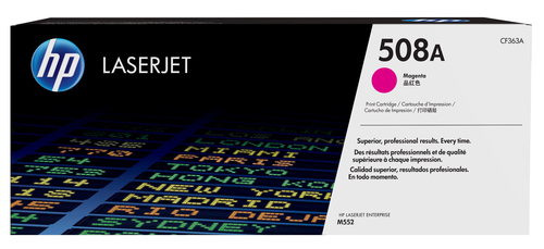 508A toner LaserJet Magenta authentique