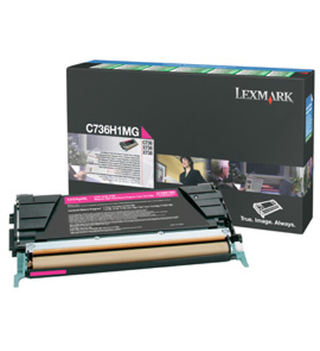 Lexmark C736H1MG Cartouche de toner 1 pièce(s) Original Magenta