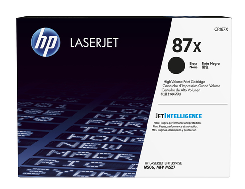 87X toner LaserJet noir grande capacité authentique