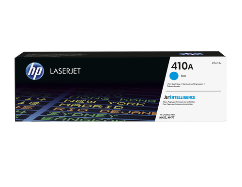 410A toner LaserJet cyan authentique