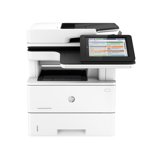 HP LaserJet Enterprise MFP M527f, Laser, 43ppm, A4, 1200MHz, 1792MB, 8" LCD