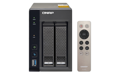 TS-253A-4G, Intel Celeron N3150, 4GB DDR3L-1600MHz, 512MB Flash, Intel HD Graphics, 2 x hot-swapp 2.5/3.5" SATA III, Tower