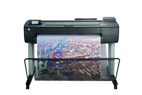 HP DesignJet T730 36-in Printer, Thermal inkjet, A0 (841 x 1189 mm), 2400 x 1200 DPI, 1024 MB, Wi-Fi